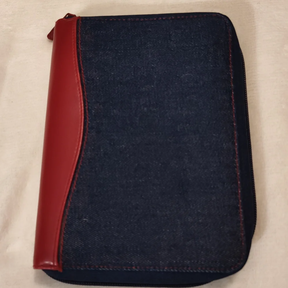 Vintage! Cambridge Zippered Planner